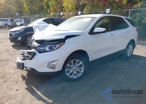 2021 Chevrolet Equinox Awd Lt z USA, uszkodzony, nr VIN 3GNAXUEV3MS121459